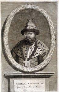 Michael Federowits, tsar eller storhertug av Moskva. av Unknown artist