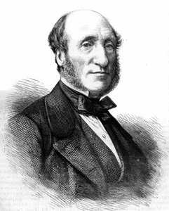Michel Chevalier. Fransk økonom og politiker (1806 til 1879). av Unknown artist