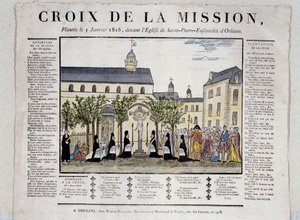 Misjonskors - Croix de la Mission, plantet 5. januar av Unknown artist