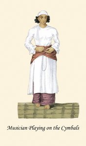 Musiker som spiller cymbaler av Unknown Artist