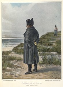Napoleon ved St. Helena av Unknown artist