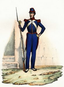 National Guard eller African Militia of Algiers, opprettet i 1830 av general Clausel fra den franske hæren i Afrika, for å sikre orden i byen. I "" Storia d