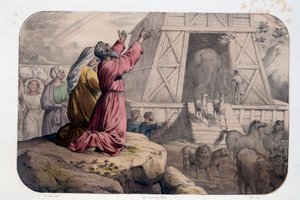Noahs Ark - Utgangen av Noes Ark - Bibelen av Unknown artist