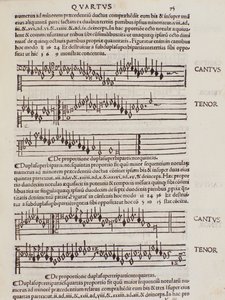 Siden hentet fra Franchino Gaffurios Practice of Music av Unknown artist