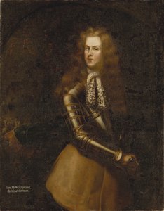 Philippe Christophe Comte de Kœnigsmark, kavalerioffiser ved hoffet i Hannover - Portrett av grev Philipp Christoph von Koenigsmarck (1665-1694), Anonym . Olje på lerret. Størrelse: 150,5x121cm. Nationalmuseum Stockholm av Unknown artist