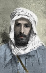 Pierre Paul Francois Camille Savorgnan de Brazza (1852-1905) Fransk oppdagelsesreisende i Afrika _ Portrett av Pietro Paolo Savorgnan di Brazza eller Pierre Paul Francois Camille Savorgnan de Brazza på fransk (1852-1905) Generalguvernør i Kongo francais ru av Unknown artist