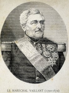 Portrait du Maréchal Vaillant (1790 - 1872) - in “” Les Contemporains””, n.d. late 19th century. av Unknown artist