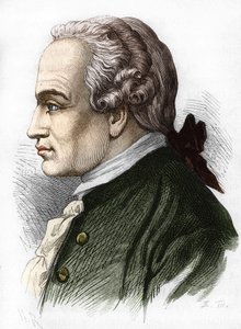 Portrait of (Immanuel) Emmanuel Kant. German philosopher (K¿nigsberg av Unknown artist
