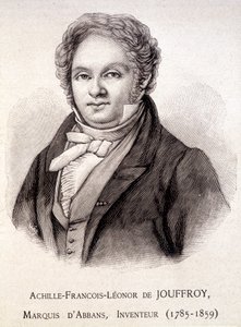 Portrett av Achille François Léonor de Jouffroy, Marquis d