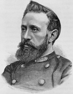 Portrett av Adolphe Alphonse Assi (1840 - 1886). Gravering av slutten av 1800-tallet i "Histoire de France"" av H. Martin. av Unknown artist