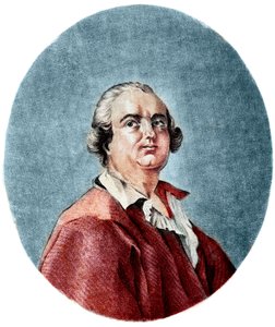 Portrett av Alessandro, grev av Cagliostro (Giuseppe Balsamo) (1743-1795) (gravering) - Portrett av grev Giuseppe Balsamo dit Cagliostro (1743-1795), eventyrer og grunnlegger av en egyptisk makonisk rite av Unknown artist