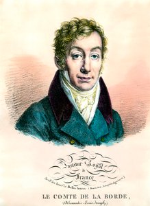 Portrett av Alexandre Louis Joseph, greve av Laborde (1774-1842) fransk arkeolog og politiker. Gravering av privatsamlingen fra 1800-tallet av Unknown artist