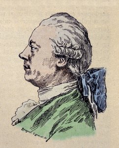 Portrett av Andre Danican (André-Danican) PHILIDOR av Unknown artist