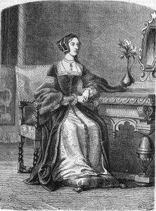 Portrait of Anne de Boleyn (Anna or Ann Bolin and Anne Bullen av Unknown artist
