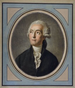 Portrett av Antoine Laurent de Lavoisier (1743-1794), fransk kjemiker. av Unknown artist