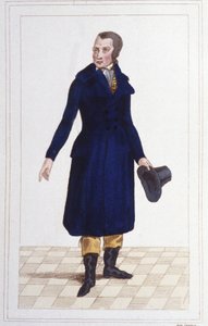 Portrett av Antoine Quentin Fouquier Tinville (1746 - 1795), fransk sorenskriver og politikergravering 1830 av Unknown artist