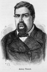 Portrait of Antony Thouret av Unknown artist