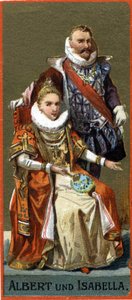 Portrait of Archidukes Albert (Albert of Habsburg av Unknown artist