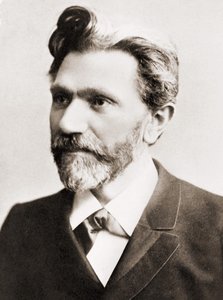Portrett av August Bebel (1840-1913), tysk politiker av Unknown artist