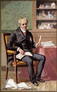 Portrett av baron Alexander Von Humboldt (Alexander av Humboldt av Unknown artist