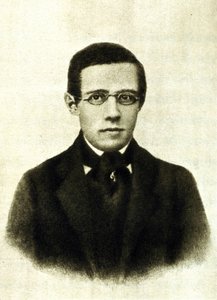 Portrett av Bedrich Smetana (1824-1884), tsjekkisk komponist og pianist av Unknown artist