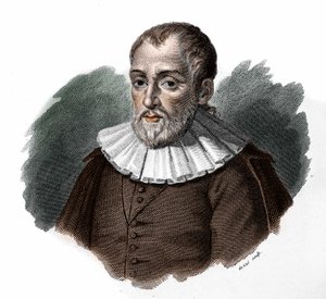 Portrett av Bernardino Telesio.Humanist av Unknown artist