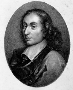 Portrett av Blaise Pascal (1623 - 1662) av Unknown artist