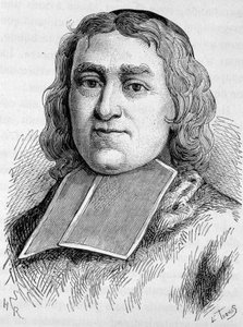 Portrait of Cardinal Fleury (1653 - 1743) (André Hercule de Fleury). Engraving of the end of the 19th century in “Histoire de France”” by H. Martin. av Unknown artist