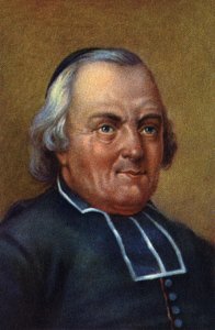 Portrett av Charles, Abbey of the Epee, fransk pedagog. av Unknown Artist