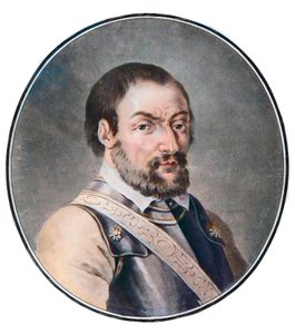 Portrett av Chevalier de Bayard (Pierre Terrail, seigneur av Bayard) (1475-1524), fransk soldat. av Unknown artist
