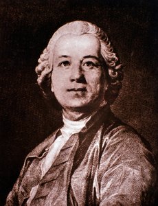 Portrett av Christoph Gluck (gravering) av Unknown artist