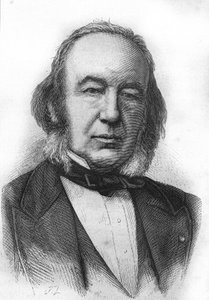 Portrett av Claude Bernard (1813 - 1878) fransk fysiolog - i "" L