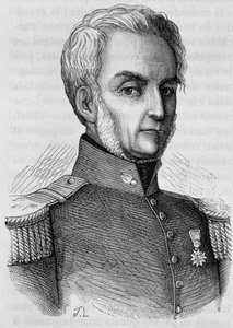 Portrait of Courtais. Engraving from the end of the 19th century in “Histoire de France”” by H. Martin. av Unknown artist