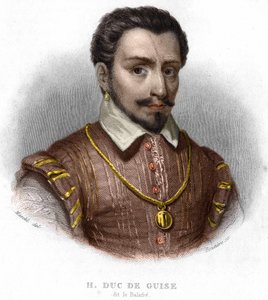 Portrett av hertugen av Guise. François de Lorraine, hertug av Aumale, deretter andre hertug av Guise fransk generalløytnant (1519 til 1563) av Unknown artist