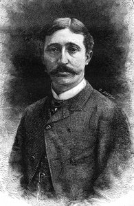 Portrett av Edouard Detail, fransk maler (1848-1912). av Unknown artist
