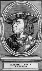 Porträt von Kaiser Maximilian I. (1459 - 1519), n.d. von Unknown artist