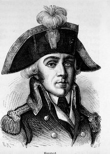 Portrait of Francois Hanriot (1761-1794), French Revolutionary av Unknown artist