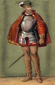 Portrett av Francois I av Lorraine (1519-1563), hertug av Guise og hertug av Aumale, til og med av Frankrike. av Unknown artist