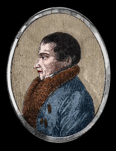 Portrett av den franske naturforskeren Francois Peron (1775-1810). av Unknown artist