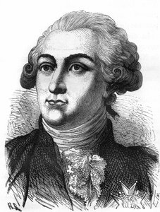 Portrait of François Claude Amour, Marquis de Bouillé (1739-1800), French General. av Unknown artist