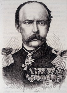 Portrett av Frederic - Charles, Prince of Preussen (1828-1885) av Unknown artist