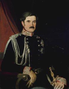 Portrett av general Eusebio Bava (olje på lerret) av Unknown Artist