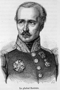 Portrett av general Franciade Fleurus Duvivier (1794-1848). av Unknown artist