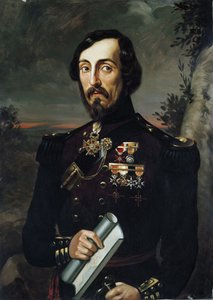 Portrett av general Giacomo Durando (olje på lerret) av Unknown Artist