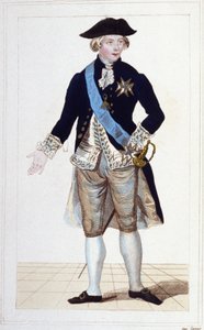 Portrett av Gilbert Mottier, Marquis de La Fayette (1757-1834). av Unknown artist