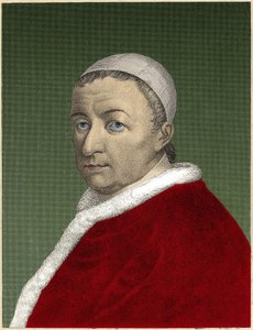 Portrett av Gioacchino PECCI, Leo XIII (1810 - 1903), 254. pave (1878 - 1903) av Unknown artist