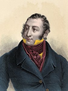 Portrait of Gioacchino Rossini (1792-1868) av Unknown artist