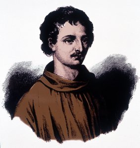 Portrett av Giordano Bruno (1548 - 1600) av Unknown artist
