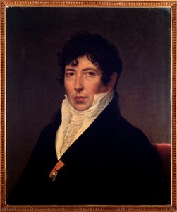 Portrett av Girolamo Crescentini (1762-1846) Italiensk sanger castrato (castrat) Anonymt maleri. 1800-tallet. Bologna Civic Bibliografisk museum av Unknown artist