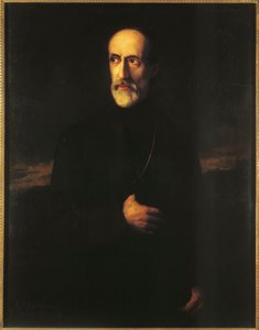 Portrett av Giuseppe Mazzini (olje på lerret) av Unknown Artist